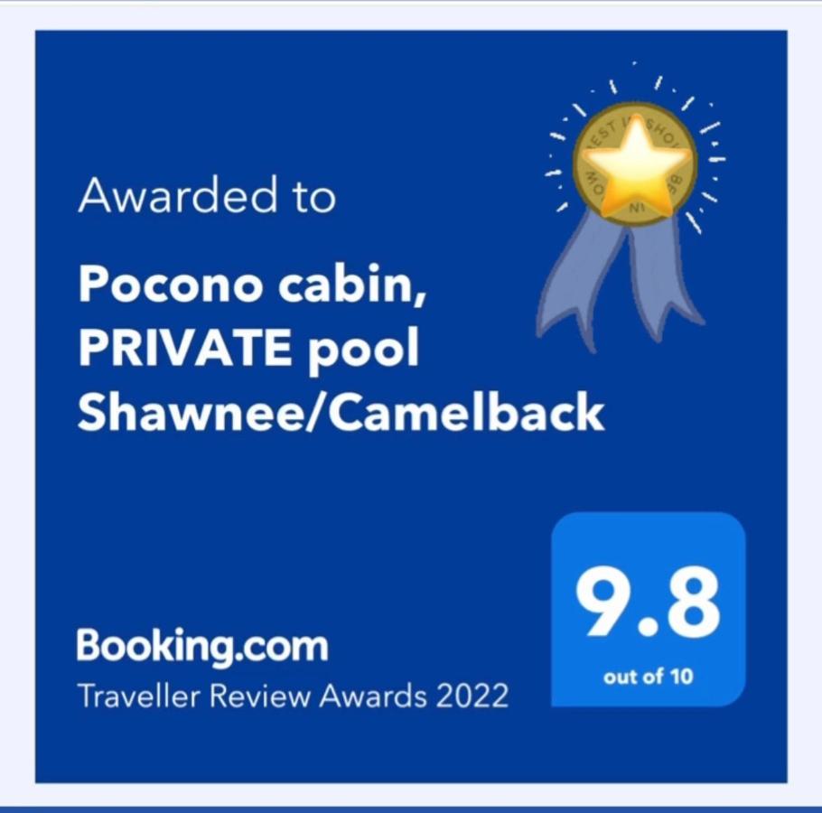 Pocono Cabin With Private Pool At Shawnee Mtn イースト・ストラウズバーグ エクステリア 写真