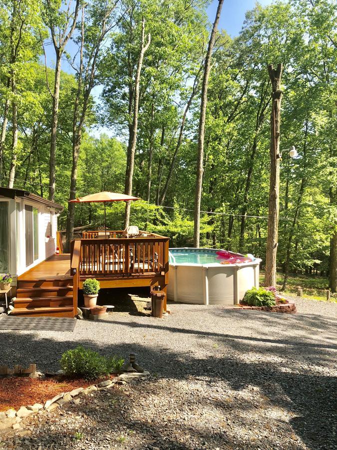 Pocono Cabin With Private Pool At Shawnee Mtn イースト・ストラウズバーグ エクステリア 写真